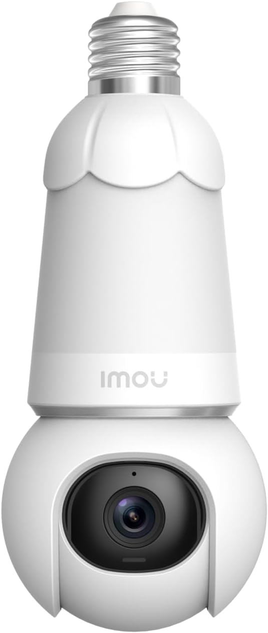 Imou 3MP Bulb Security Camera 360° WiFi Smart CCTV – Night Vision, Mobile App Control UAE