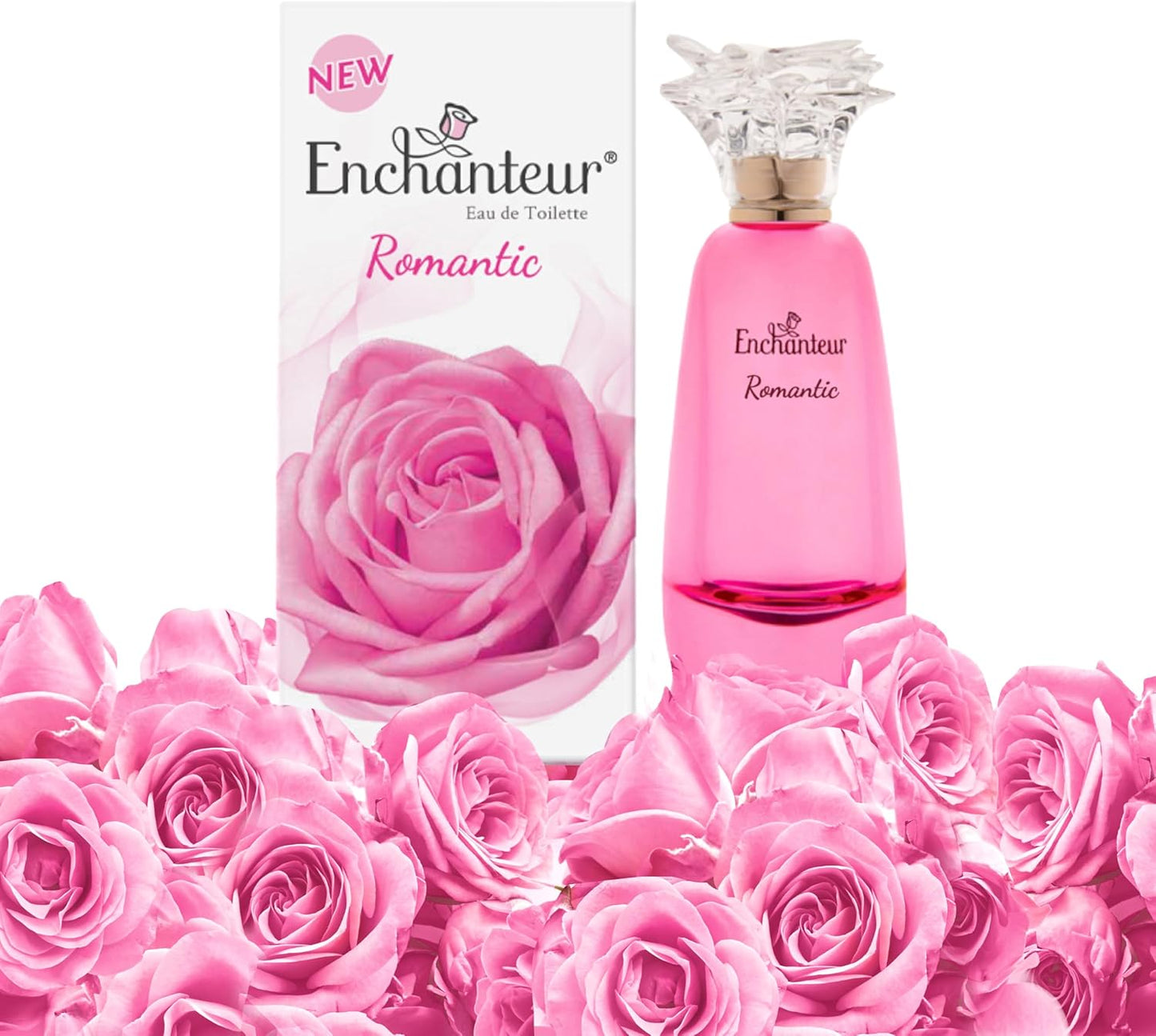 Enchanteur Romantic Perfume 2 PCS Combo Offer for Women | Long Lasting Rose Fragrance UAE