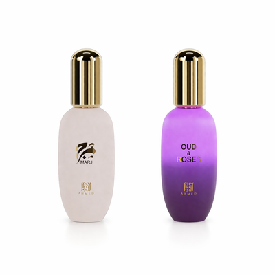 Ahmed Al Maghribi Marj + Oud & Roses Body Gel (2 PCS Combo) – Long Lasting Fragrance Gel UAE