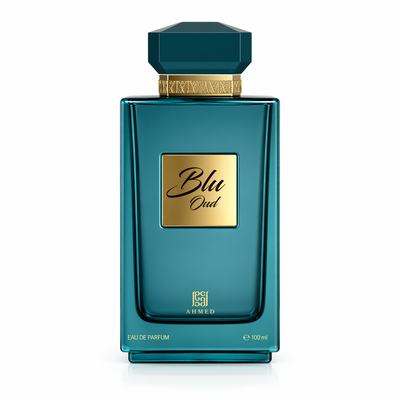 Ahmed Al Maghribi Blu Oud Eau De Parfum 100ML – Fresh Long Lasting Oud Perfume UAE