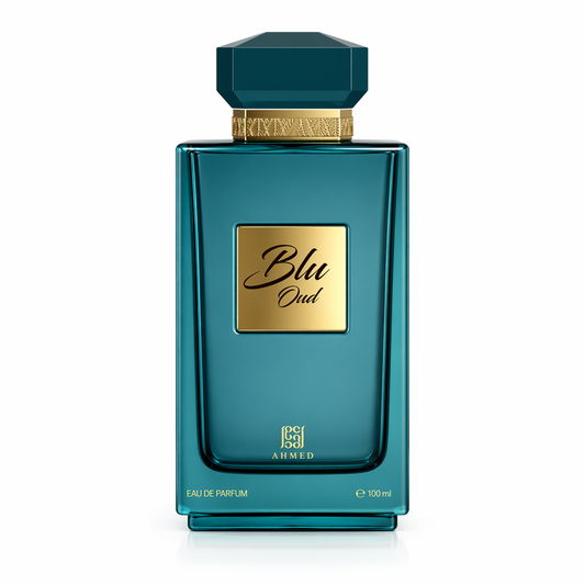 Ahmed Al Maghribi Blu Oud Eau De Parfum 100ML – Fresh Long Lasting Oud Perfume UAE