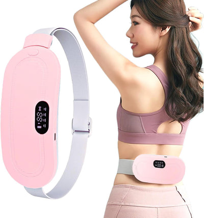 Smart Menstrual Pain Relief Belt – Heating & EMS Therapy Massager for Period Cramps