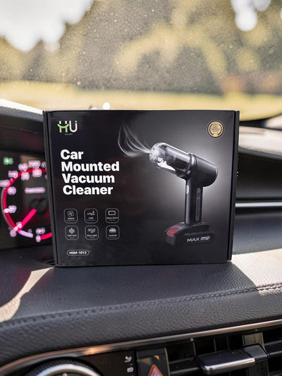 HU Smart Portable Car Vacuum Cleaner 9000PA – Wireless Handheld Vacuum for Car, Home & Office | 120W Powerful Suction