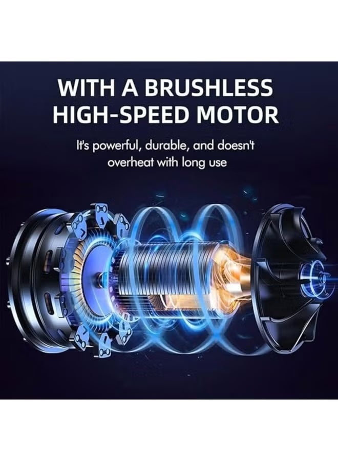 48V Mini Jet Turbo Fan Cordless Air Blower – Brushless Motor High Speed Portable Dust Cleaner UAE