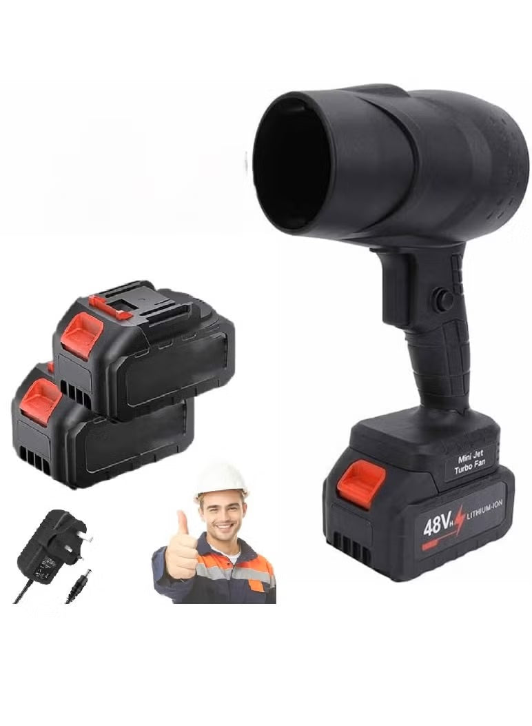 48V Mini Jet Turbo Fan Cordless Air Blower – Brushless Motor High Speed Portable Dust Cleaner UAE