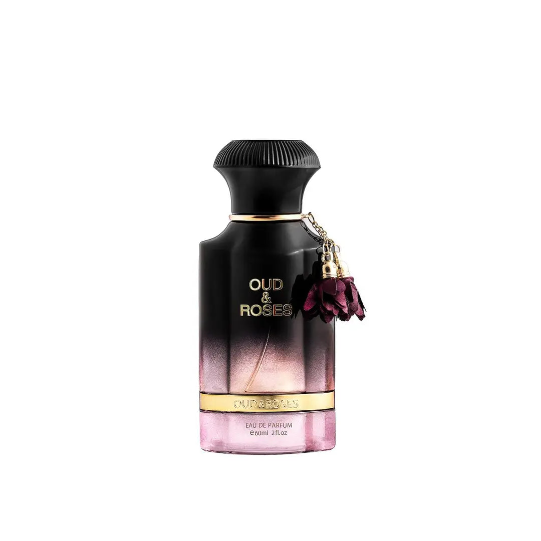 Ahmed Al Maghribi Oud & Roses Eau De Parfum 60ML – Long Lasting Luxury Oud Perfume UAE